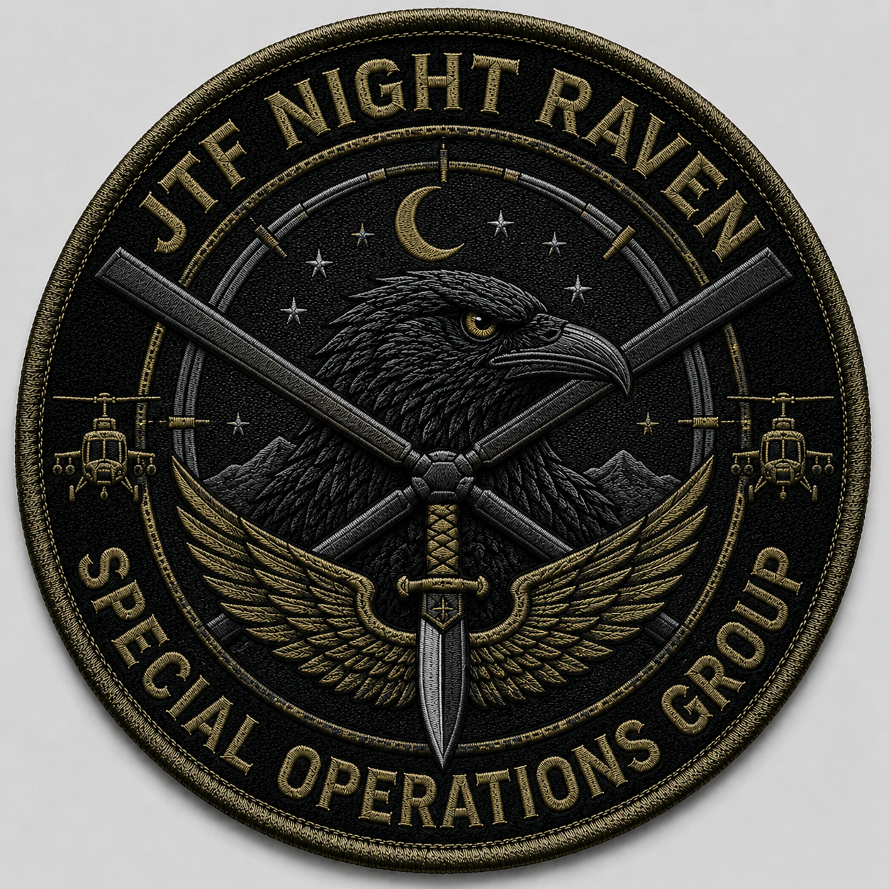 JTF Night Raven Special Operations Group unit patch